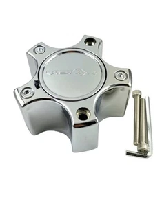 Vision Warrior 375 Chrome 5 Lug Wheel Center Cap C375-5C65DOC - Picture 1 of 1