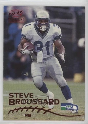 1998 Pacific Paramount Red Steve Broussard #215 - Image 1 of 2