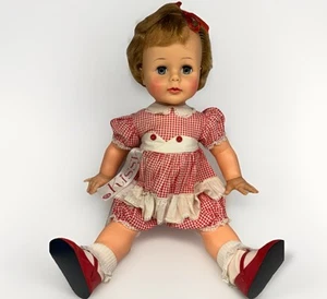 Vintage KISSY DOLL IDEAL TOY CORP K-21-L K-22 1961 Original Outfit Socks Shoes - Bild 1 von 18