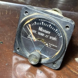 Beechcraft Fuel Mixture Monitor Gauge P78A6 2046 (AP9) - Picture 1 of 6
