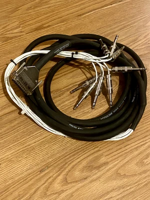 Proco Acculink 8-Channel Snake 15 ft. — DB25 to 1/4" TRS Male — Tascam (ACN8) - Image 1 of 3