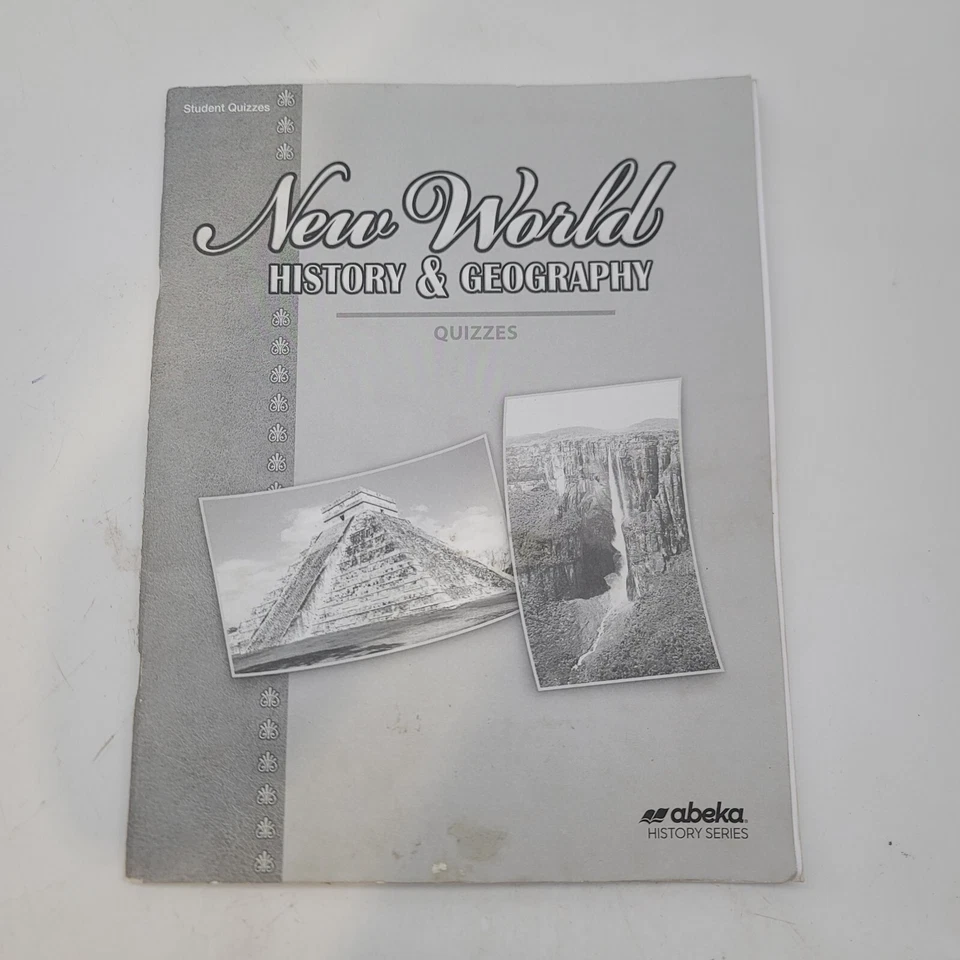 Abeka New World History And Geography. Student Quizzes Used- Writings 6th Grade. - Image 1 of 4