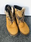 Next Older Girls Ladies Tan Lace Up Boots Size 6