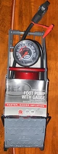BELL Airblaster 500 High Volume Foot Air Pump with Gauge Bike Sports 100 PSI Max - Picture 1 of 1