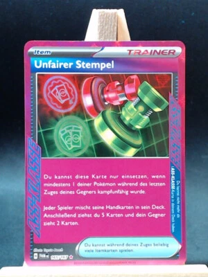 Pokemon Karte | Unfairer Stempel 165/167 | Maskerade im Zwielicht | Deutsch | NM - Bild 1 von 2