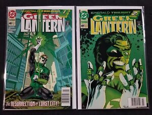 Green Lantern 2PC LOT #48-49 Newsstand Edition / 1st+2nd Kyle Ryner (9.2) 1994