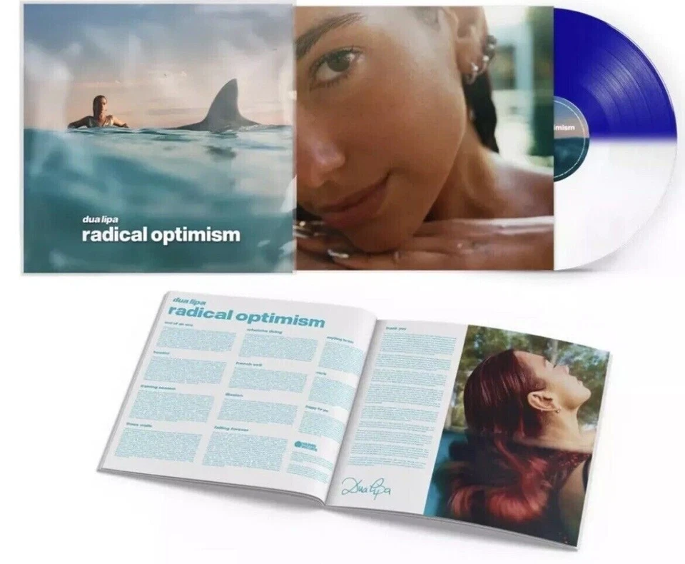 Dua Lipa radical optimism exclusive deluxe vinyl signed insert included