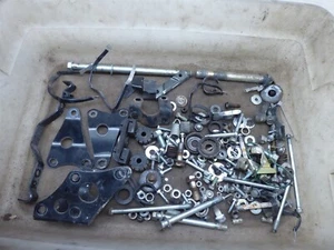 1981 Honda CM200 Twinstar H446-2) misc bike bolts parts mounts brackets  - Picture 1 of 12