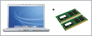 Actualización de memoria RAM de 6 GB -2 GB + 4 GB Apple MacBookPro 4,1 principios de 2008 2,4 GHz 15" A1260 - Imagen 1 de 1