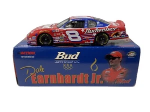 Dale Earnhardt Jr #8 BUD / US OLYMPIC TEAM ROOKIE 2000 NASCAR 1:24 - Picture 1 of 11
