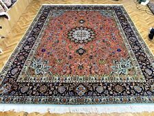 Oriental carpet Persian carpet tabriz fine with silk 312x255 luxury pure