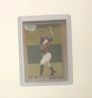 2010 Bowman Chrome GERRIT COLE USA Rc #BC5 Yankees - Image 1 of 2