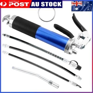 Pistol Grip Grease Gun Set 400CC Mini Grease Gun 6000-7000PSI with Flexible Hose - Picture 1 of 12