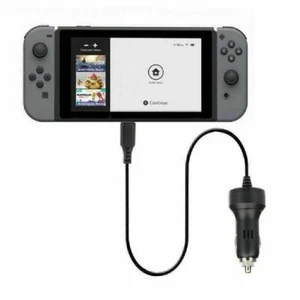 For Nintendo Switch High Speed Car Charger Power Adapter USB Type-C 6.6 FT Cable - Zdjęcie 1 z 10
