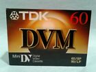 Tdk Cassette Tape Dvm Dvc 60 Minutes Mini Dv Digital Video Sealed