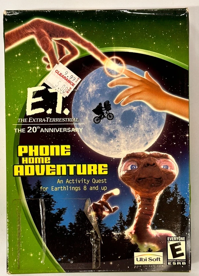 E.T. Phone Home Adventure Big Box PC Game 2002 Ubisoft Unused Sealed - Image 1 of 2