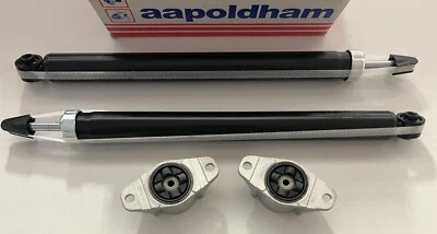 VOLVO C30 S40 V50 2005-2013 2x NEW REAR GAS SHOCK ABSORBERS + 2x SHOCKER MOUNTS - Image 1 of 2