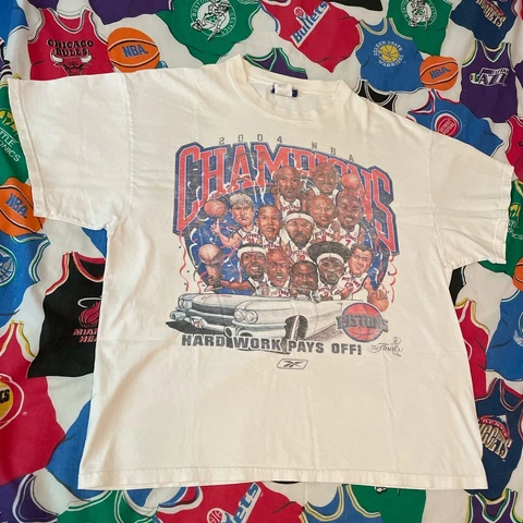 Vintage Detroit Pistons Tee Cover