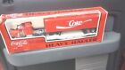 Coca Cola Heavy Hauler Tractor Trailer Flat Car Set Die Cast Metal 1990 15?
