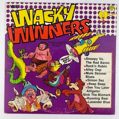 Puff N Toot Singers - Wacky Winners Vol 1 Vinyl LP Record Album 8175 Very Rare - Image 1 of 2