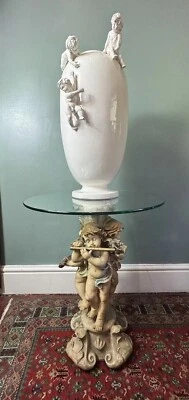 Trio Of Musical Cherubs Occasional Table - Image 1 of 4