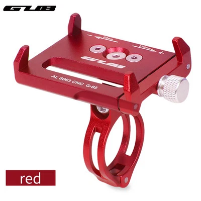 Soporte universal de aluminio para teléfono para manillar de bicicleta y motocicleta Foto 1 de 4