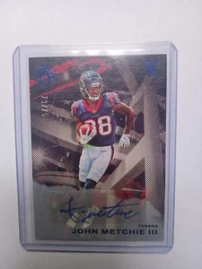 2022 Panini Chronicles Gridiron Kings John Metchie III GK-13 Rookie Auto Texans  - Bild 1 von 2