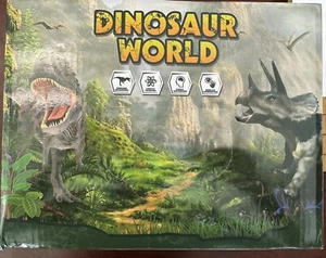 Dinosaur World Toy Figure w/ Activity Play Mat & Trees, Dinosaur Playset - Picture 1 of 4