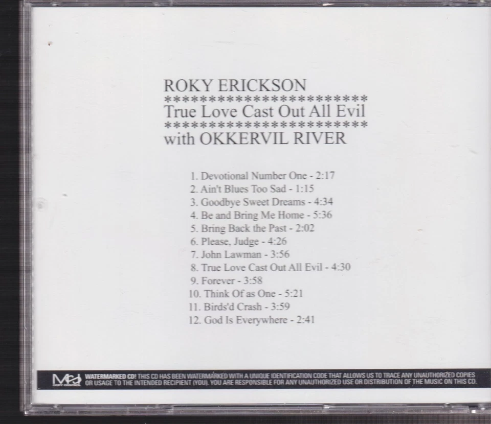 roky Erickson with okkervil river true love cast out all evil cd Foto 1 de 1