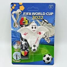 New Qatar D2022World Cup La'eeb Cute Mascot Football Souvenirs Key Buckle