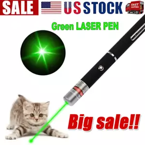 900Mile Laser Pointer Pen Green Blue Red Light Visible Beam Lazer - Picture 1 of 24