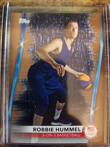 2020 2021 Topps US Olympics Robbie Hummel Bronze Parallel #16 3x3 Basketball - Picture 1 of 2