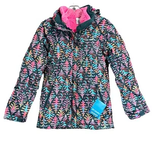 NWT Columbia Bugaboo II Fleece Interchange 3 in 1 Girls L (14- 16) Jacket $120 - Picture 1 of 17