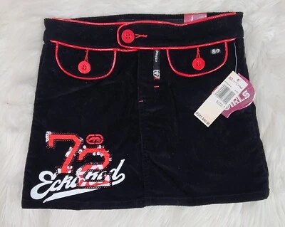 ВИНТАЖНЫЙ ECKO КРАСНЫЙ ДЕВОЧЕК ЮБКА ЧЕРНЫЙ КРАСНЫЙ МЯГКИЙ ЧУВСТВОВАТЬ НОВЫЙ С ЯРЛЫКАМИ SZ(7) - Изображение 1 из 4