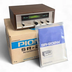Pioneer Model SR-202W Hallverstärker mit Box & Handbuch Vintage HiFi - Bild 1 von 21