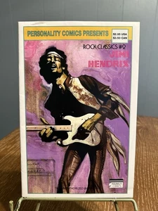 Cómics de personalidad de cómic de Jimi Hendrix #2 Rock Classics de colección 1991 excelentes - Imagen 1 de 9
