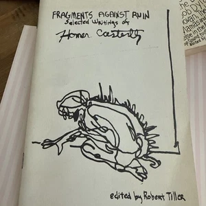 Fragments Against Ruin Select Writings Of Homer Casteel Edited By Robert Tiller - Picture 1 of 11