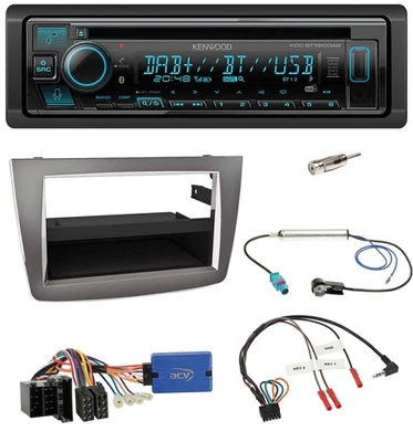 Kenwood Bluetooth DAB CD Lenkrad USB Autoradio für Alfa Romeo Mito 955 13-18 ISO - Bild 1 von 4