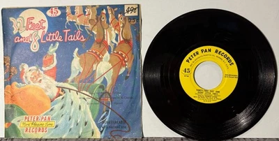 32 FEET AND 8 LITTLE TAILS - PETER PAN RECORDS  # X18  - 1956 - VG++ - Image 1 of 2