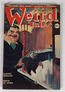 Weird Tales May 1949 Pulp Horror Ghosts Menace August Derleth Arthur J Burks - Picture 1 of 5