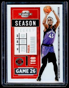 2020-21 Panini Contenders Optic Pascal Siakam Silver #86 Toronto Raptors - Bild 1 von 2