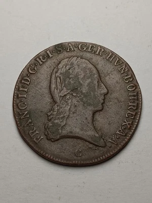 1800 C Austria Franz II 3 cruceros (F/VF) Foto 1 de 4