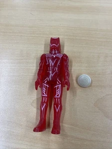 Red Sark Tron Walt Disney Tomy 1981 3,75" Actionfigur Vintage / Disc komplett! - Bild 1 von 14