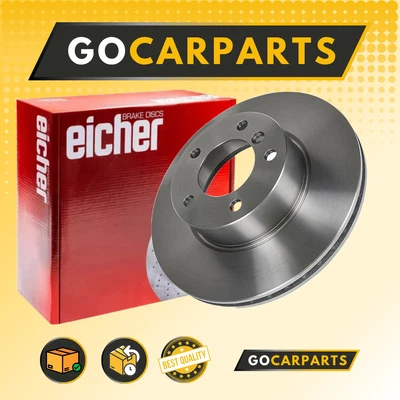 FOR BMW 1 Series 128i 2007>2013 300 mm Front BRAKE DISCS X2 Vented EICHER - Image 1 of 4