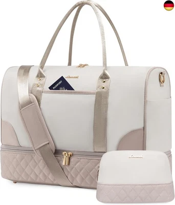 BESUCHE DEN LOVEVOOK-STORE LOVEVOOK Reisetasche Damen Weekender Bag mit Schuhfach & Nassfach,
