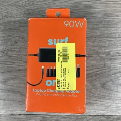 Adaptador Cargador Portátil Universal Marca ONN con 10 Puntas Intercambiables 90w Surf Foto 1 de 3