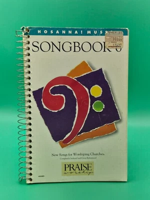 Hosanna! Music Songbook 6 Praise Worship Spiral Paperback Vintage VERY GOOD - Image 1 of 4