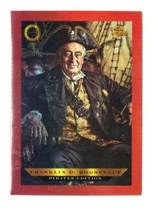 2025 Pieces of the Past Pirates Edition FDR Franklin D. Roosevelt RED #B-651 /50 - Picture 1 of 1