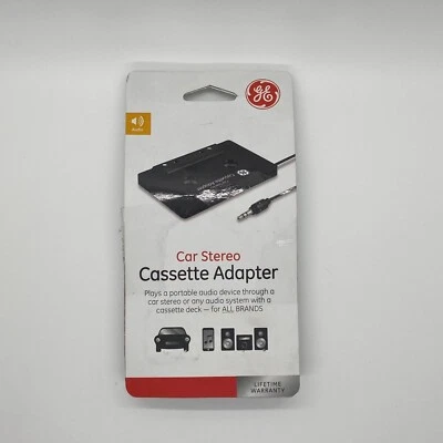 Adaptador de casete estéreo para automóvil GE Foto 1 de 3