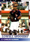 2002 Lowell Spinners Choice #18 Carlos Aleman Dominican Repbulic Baseball Card